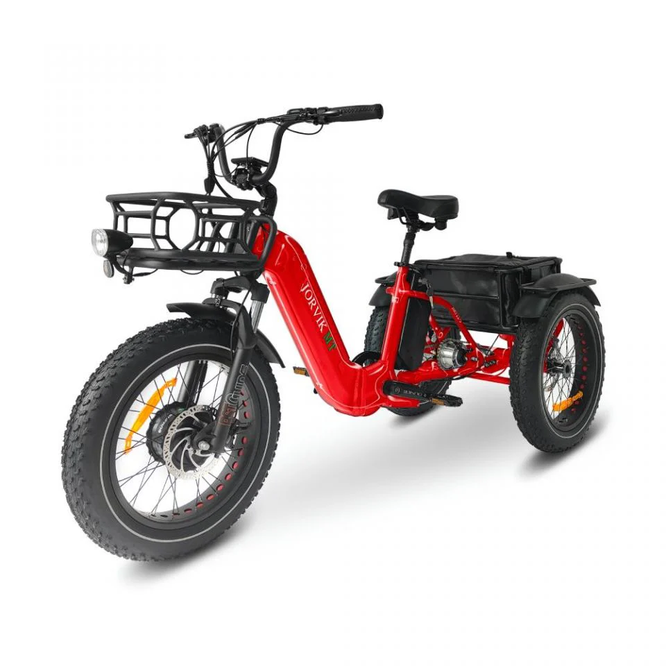 Jorvik Dual Battery Electric Folding Mountain Trike JMT11 (250w) - Image 12