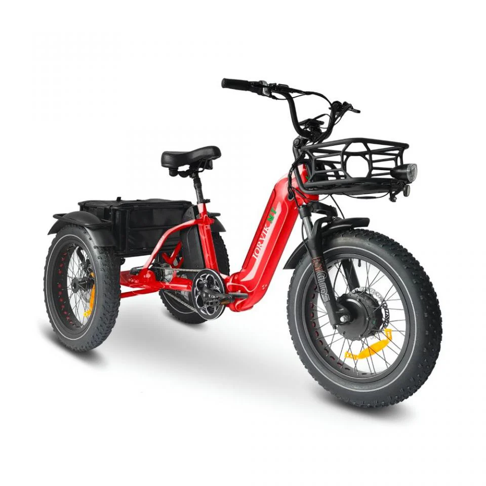 Jorvik Dual Battery Electric Folding Mountain Trike JMT11 (250w) - Image 13
