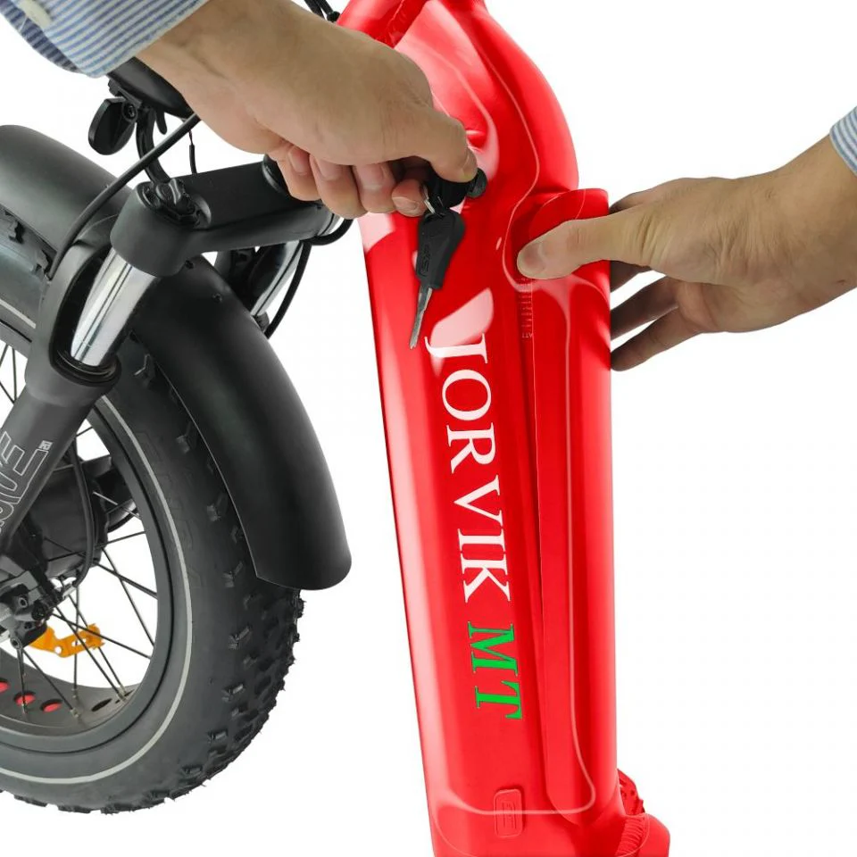 Jorvik Dual Battery Electric Folding Mountain Trike JMT11 (250w) - Image 3