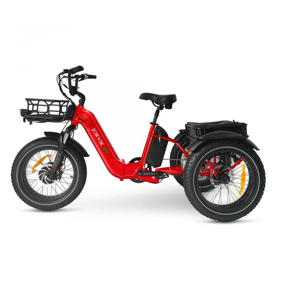 Jorvik Dual Battery Electric Folding Mountain Trike JMT11 (500w) - Image 13