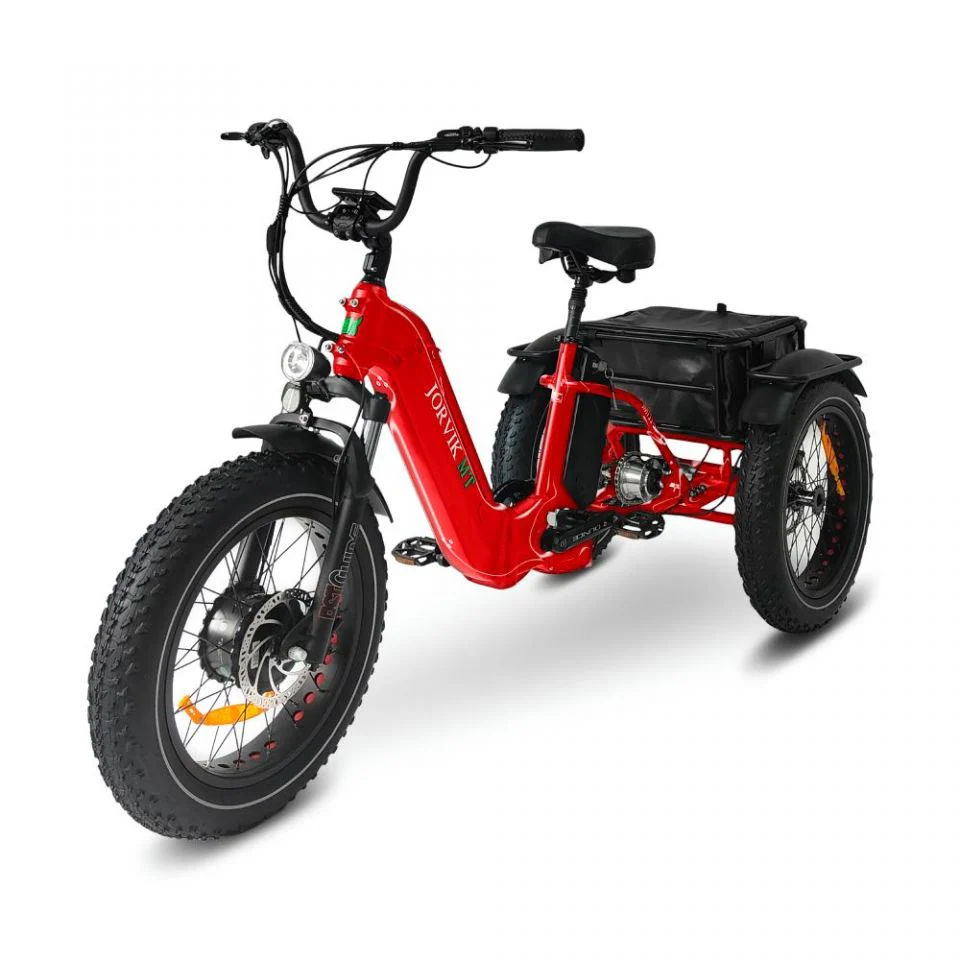 Jorvik Dual Battery Electric Folding Mountain Trike JMT11 (500w) - Image 5
