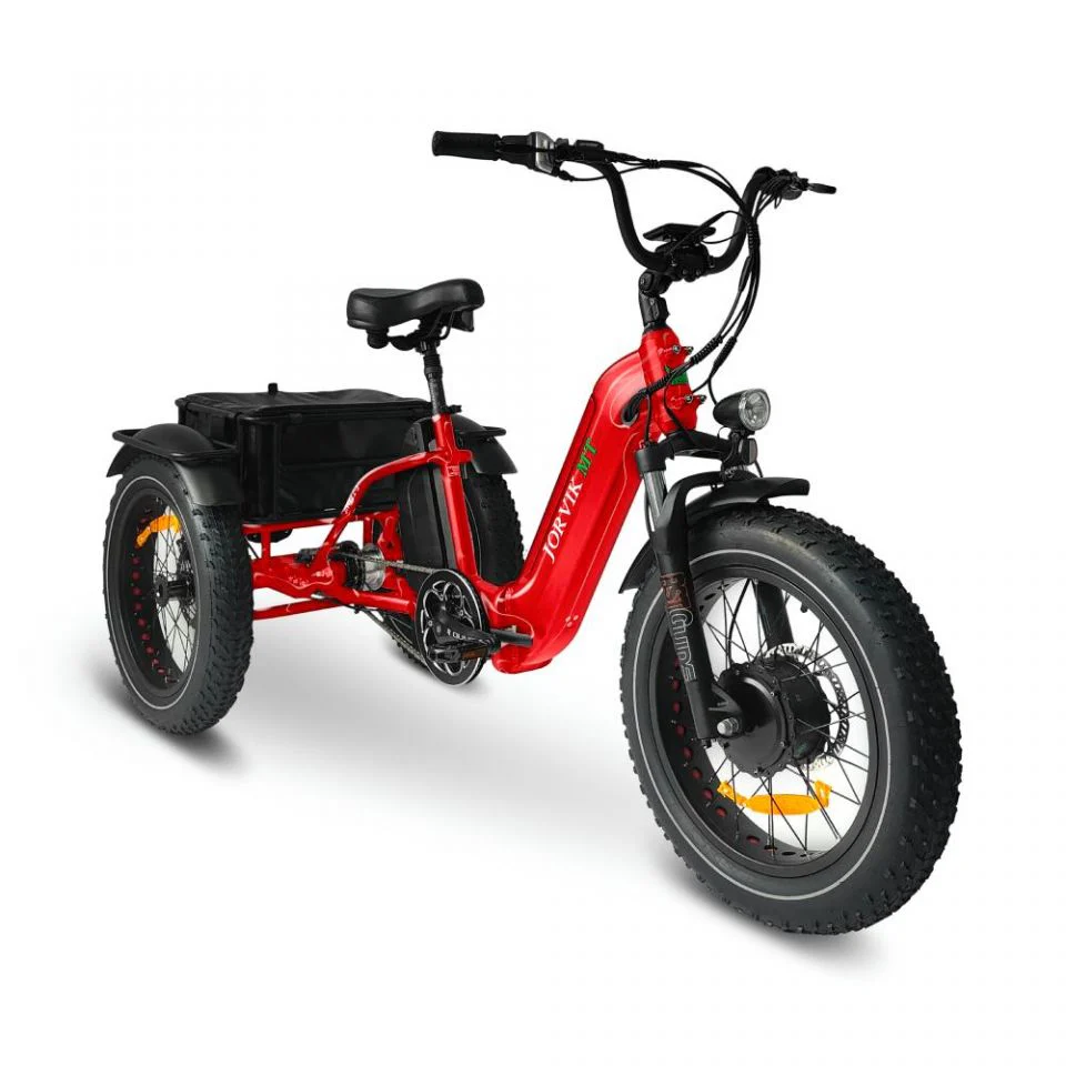 Jorvik Dual Battery Electric Folding Mountain Trike JMT11 (500w) - Image 6